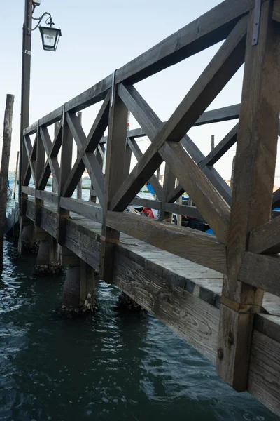 Europa Itália Veneza Uma Ponte Sobre Corpo Água — Fotografia de Stock