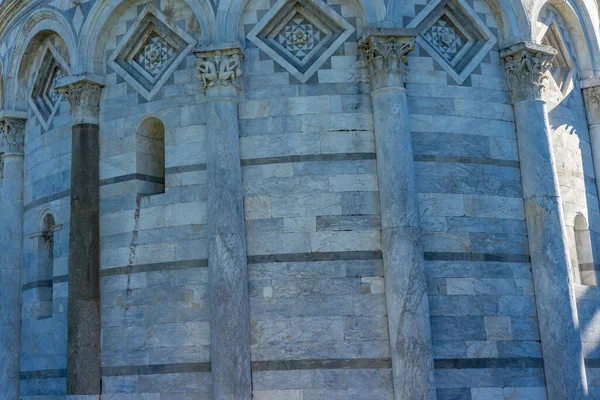 Leaning Tower Pisa Piazza Del Miracoli Duomo Square Camposanto Cemetery — Stock Photo, Image