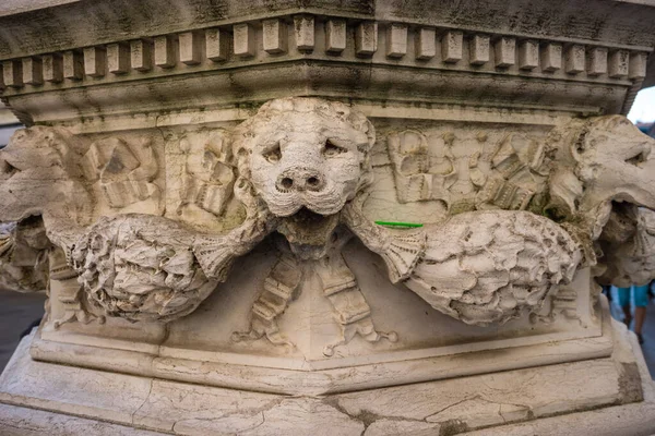 Europe Italie Venise Animal Peluche Devant Bâtiment — Photo