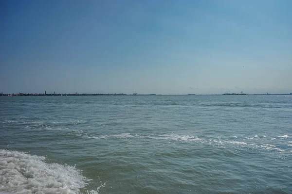 Europa Itália Veneza Corpo Água Junto Oceano — Fotografia de Stock