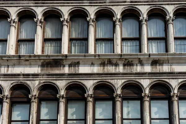 Europa Itália Veneza Piazza San Marco Baixa Vista Construção Óculos — Fotografia de Stock