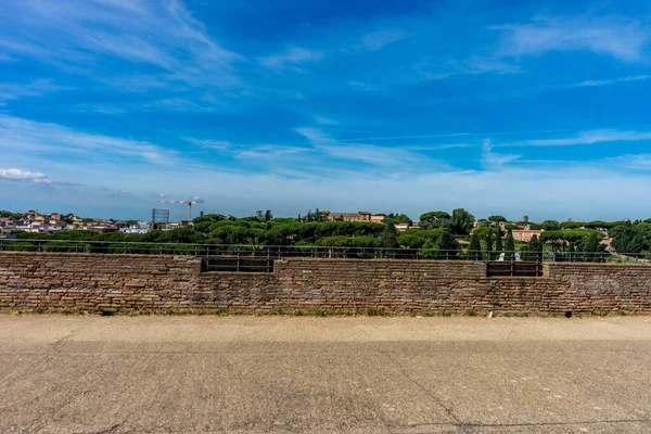 Antiche Rovine Del Foro Romano Colle Palatino Roma — Foto Stock