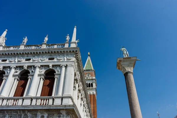 Talya Venedik Piazza San Marco Theodore Timsah — Stok fotoğraf