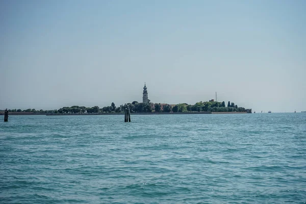 Ευρώπη Ιταλία Βενετία Ένας Μεγάλος Όγκος Νερού — Φωτογραφία Αρχείου