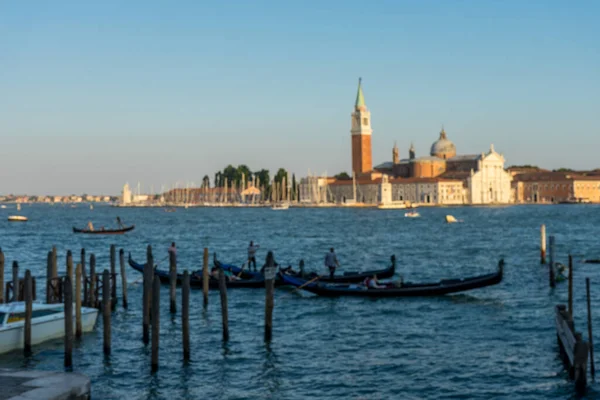 Italie Carte Postale Floue Venise — Photo