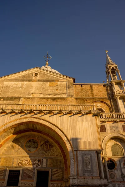 Італія Венеція Базиліка Святого Марка Лво Англянська Поглядова Катгедральної Проповіді — стокове фото