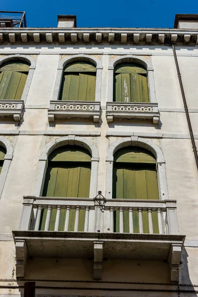 Ευρώπη Ιταλία Βενετία Ένα Μεγάλο Πέτρινο Κτίριο — Φωτογραφία Αρχείου