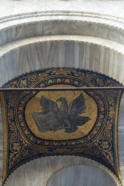 Italy Venice Ceiling Marks Basilica — Stock Photo, Image