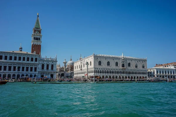 Europe Italie Venise Piazza San Marco Vue Des Immeubles Ville — Photo