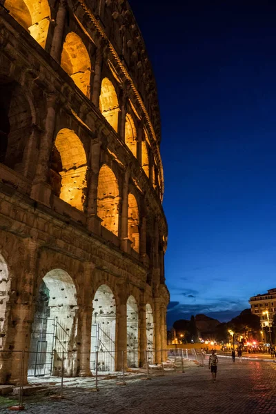 Rome Italie Juin 2018 Nuit Grand Colisée Romain Colisée Colisée — Photo