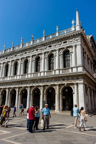 Venedik Talya Temmuz 2018 Venedik Talya Piazza San Marco — Stok fotoğraf