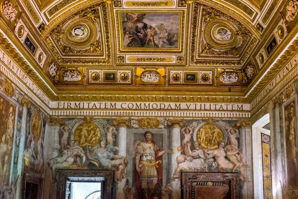 Roma Itália Junho 2018 Interiores Castel Sant Angelo Mausoléu Adriano — Fotografia de Stock