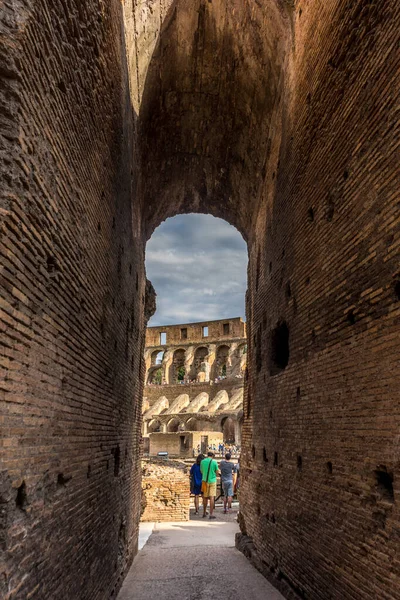 Roma Italia Junio 2018 Interior Del Coliseo Romano Coliseo Coliseo — Foto de Stock