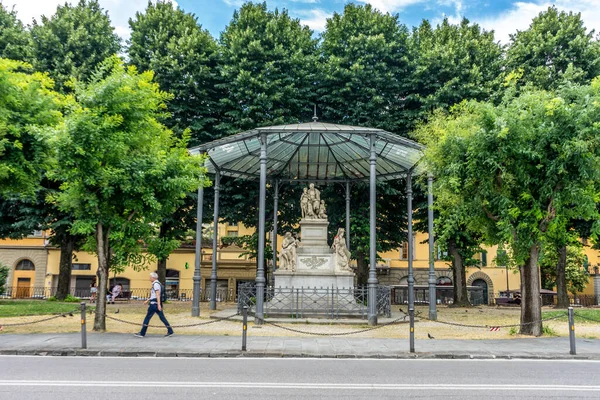 Florence Italië Juni 2018 Nikolai Nikitich Demidov Monument Florence Italië — Stockfoto