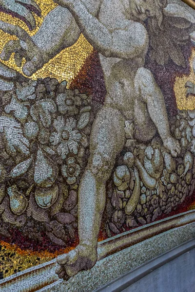 바티칸 이탈리아 2018 걸어오는 동안성 베드로 대성전 새겨진 — 스톡 사진