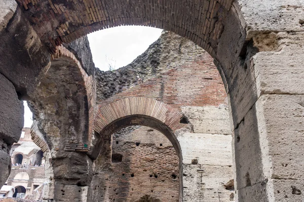 Rom Italien Juni 2018 Innenraum Des Römischen Kolosseums Kolosseum Colosseo — Stockfoto