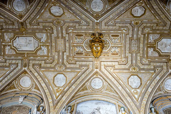 Ciudad Del Vaticano Italia Junio 2018 Decoración Techo Basílica San —  Fotos de Stock