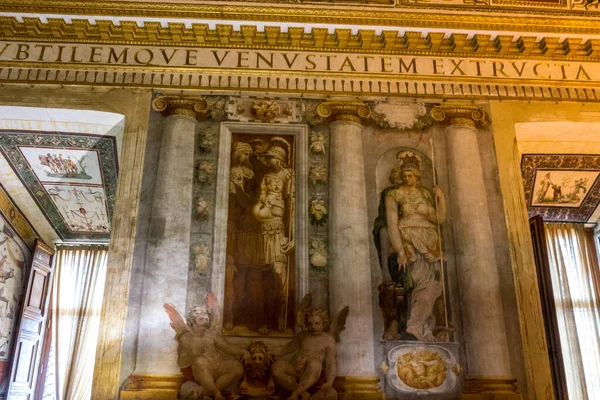 Roma Itália Junho 2018 Interiores Castel Sant Angelo Mausoléu Adriano — Fotografia de Stock