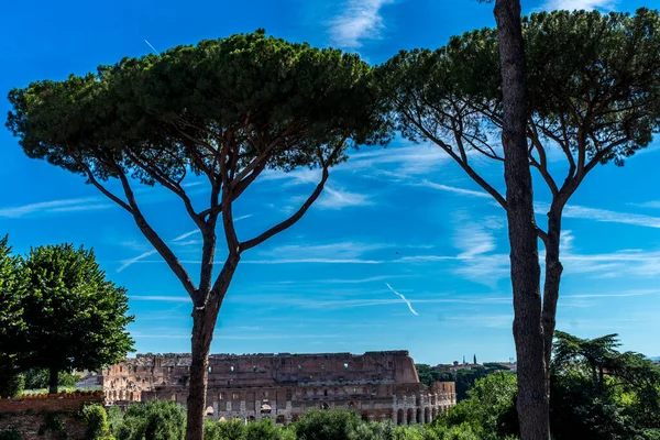 Рим Італія Червня 2018 Великий Римський Колізей Колізей Колізей Також — стокове фото