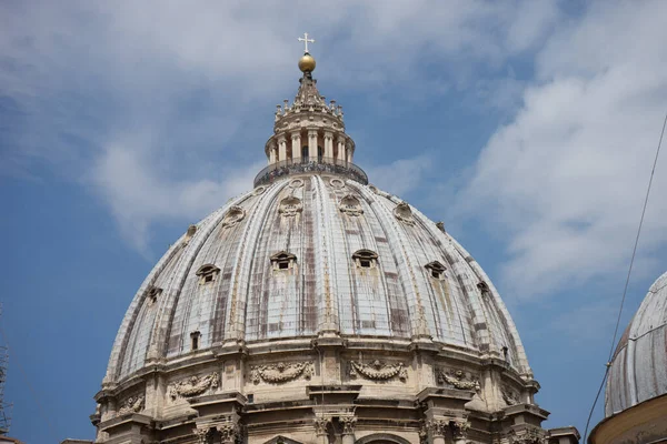 Cidade Vaticano Itália Junho 2018 Cúpula Basílica São Pedro Vista — Fotografia de Stock