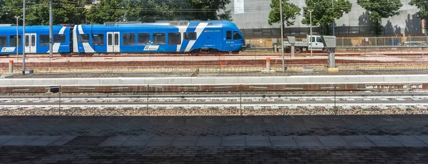 Padova Włochy Czerwca 2018 Dworzec Kolejowy Padwie Wenecja Euganejska — Zdjęcie stockowe