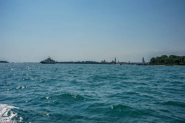 Venedig Italien Juli 2018 Stadtbild Und Stadtbild Venedigs Entlang Des — Stockfoto
