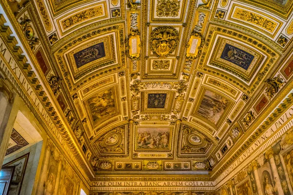 이탈리아 2018 Interiors Castel Sant Angelo Mausoleum Hadrian Rome Italy — 스톡 사진