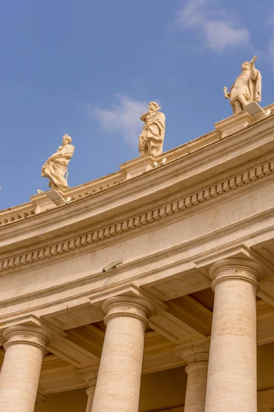 Vatikan Şehri Talya Haziran 2018 Vatikan Aziz Petrus Meydanı Nın — Stok fotoğraf