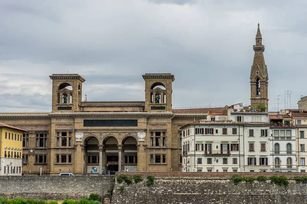 Florence Italië Juni 2018 Biblioteca Nazionale Central Rivier Arno Florence — Stockfoto