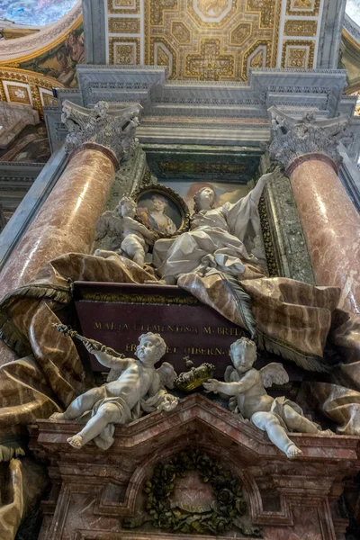 Ватикан Италия Июня 2018 Года Интерьеры Базилики Святого Петра Площади — стоковое фото