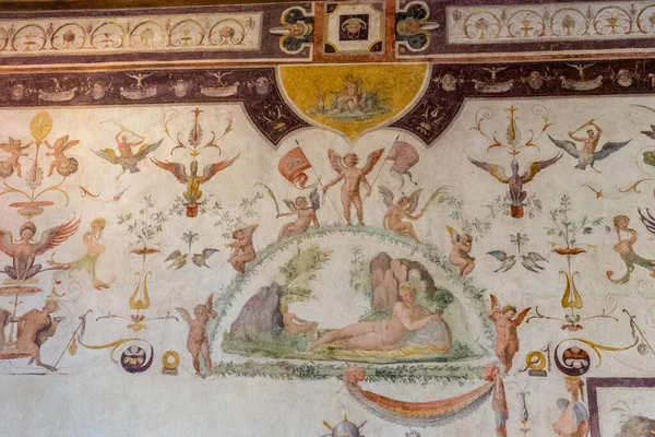 Róma Olaszország Június 2018 Interiors Castel Sant Angelo Mausoleum Hadrian — Stock Fotó