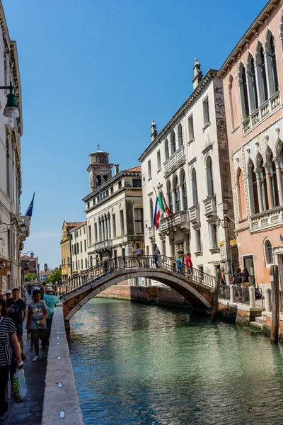 Venise Italie Juillet 2018 Paysage Urbain Venise Italie — Photo