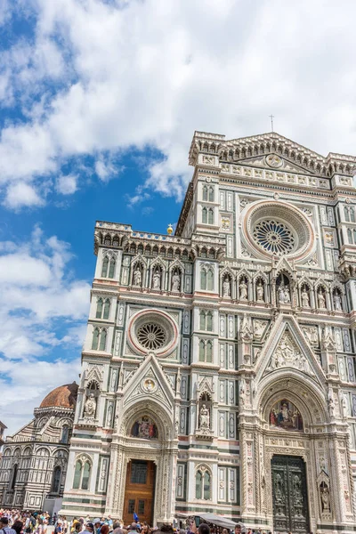 Florence Italië Juni 2018 Kathedraal Santa Maria Del Fiore Met — Stockfoto