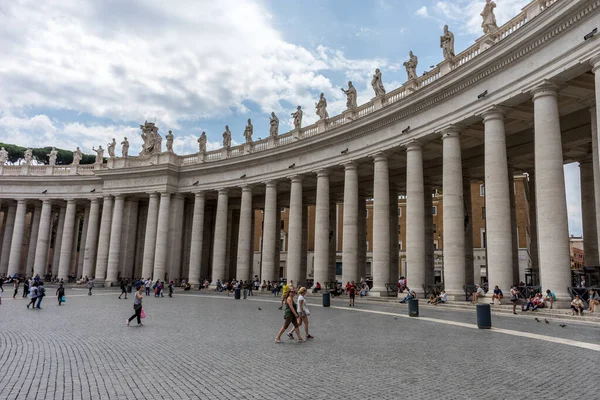 Európa Olaszország Róma Vatikánváros Szent Péter Tér — Stock Fotó