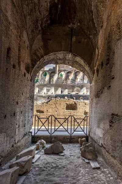 이탈리아 2018 플라비우스 피극장 Flavian Amphitheatre 으로도 알려진 콜로세움의 기념물이지 — 스톡 사진