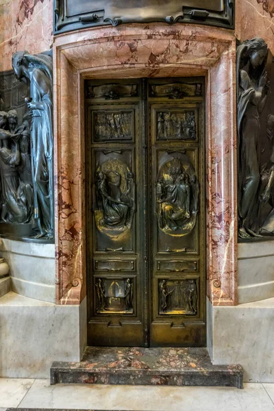 Ciudad Del Vaticano Italia Junio 2018 Interiores Decorados Basílica San — Foto de Stock