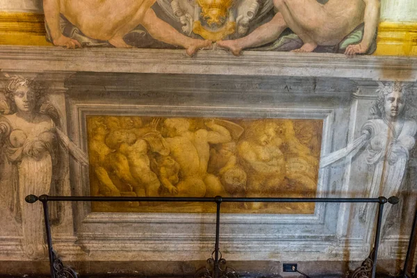 Roma Italia Junio 2018 Interiores Del Castel Sant Angelo Mausoleo — Foto de Stock