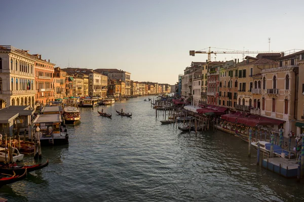 Venetië Italië Juni 2018 Het Grote Kanaal Venetië Italië — Stockfoto