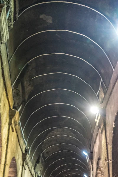 Rome Italy June 2018 Ceiling Passage Entrance Roman Colosseum Coliseum — Stock Photo, Image