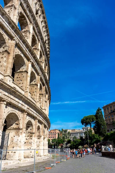 Rome Italy June 2018 People Entrance Roman Forum Great Roman — Stock Photo, Image