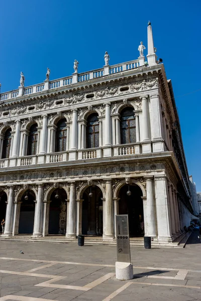 Veneza Itália Julho 2018 Biblioteca Marciana Veneza Itália — Fotografia de Stock