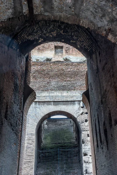 Rome Italië Juni 2018 Interieur Van Het Romeinse Colosseum Colosseo — Stockfoto