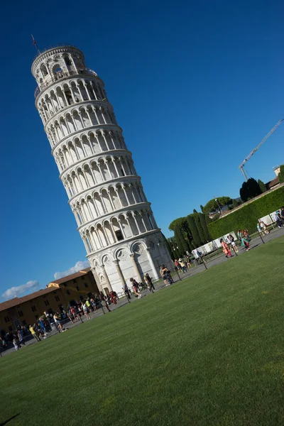 Пиза Италия Июня 2018 Года Пизанская Башня Площади Piazza Del — стоковое фото