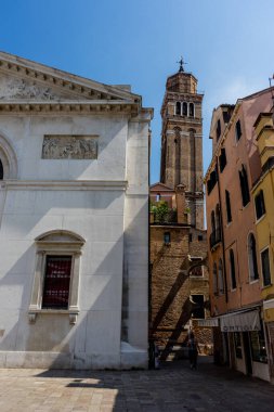 Venedik, İtalya - 01 Temmuz 2018: Venedik, İtalya 'daki Della Musica Müzesi