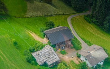 Seiser Alm, İtalya - 29 Haziran 2018: Seiser Alm, Alpe Di Siusi, İtalya