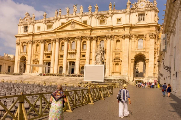 Vatican City Italy June 2018 Basilica Peter Square Vatican City — Stock Photo, Image