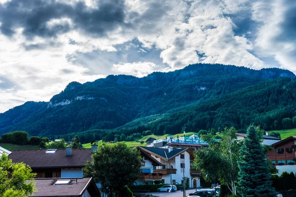 Kastelruth Itália Junho 2018 Paisagem Urbana Kastelruth Castelrotto Itália — Fotografia de Stock