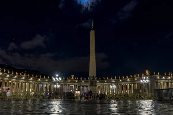 Cidade Vaticano Itália Junho 2018 Obelisco Praça São Pedro Cidade — Fotografia de Stock