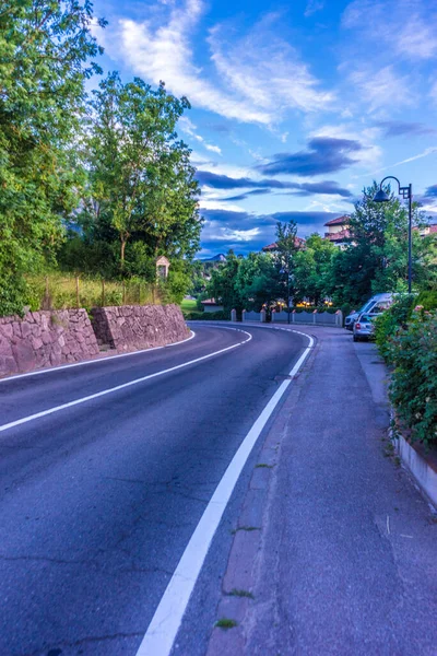 Kastelruth Italië Juni 2018 Het Stadsgezicht Stadsgezicht Van Kastelruth Castelrotto — Stockfoto