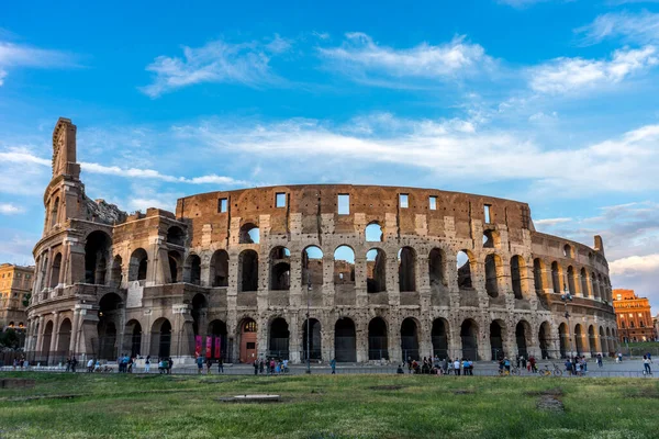 이탈리아 2018 플라비우스 피극장 Flavian Amphitheatre 으로도 알려진 대로마 콜로세움의 — 스톡 사진